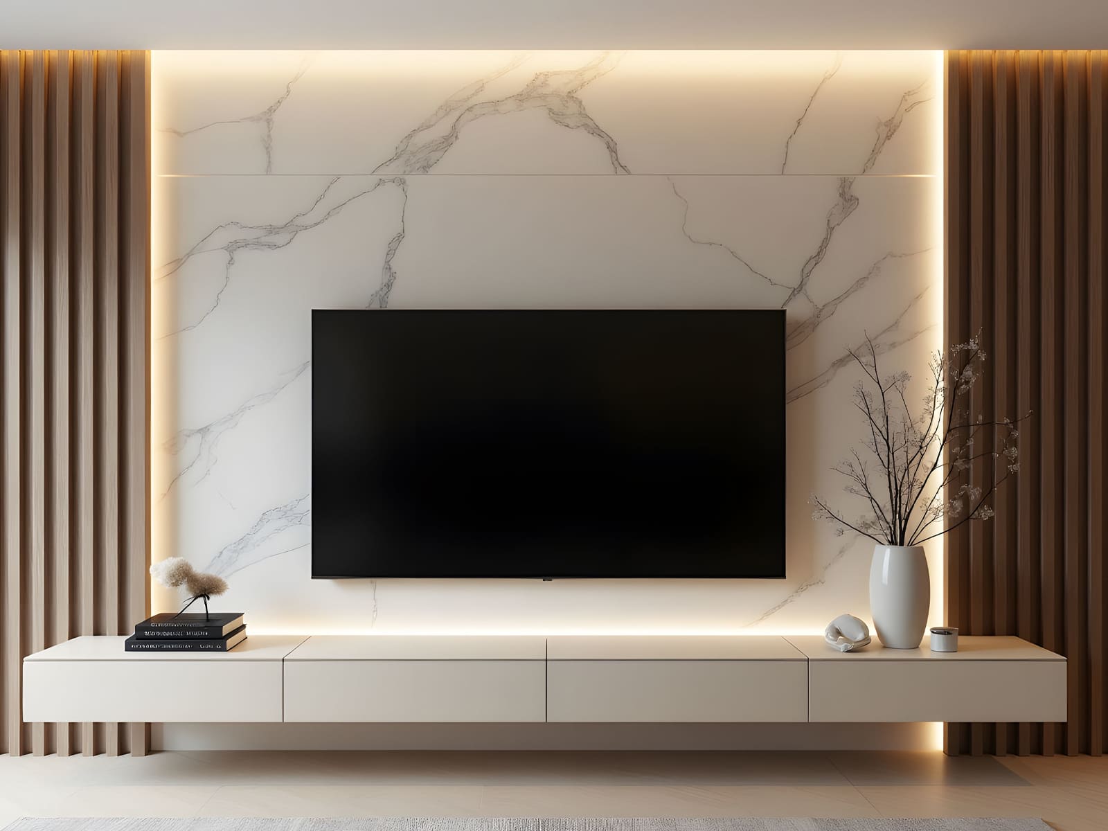 interior tv backdrop